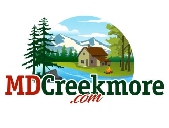 MDCreekmore.com logo design by Vincent Leoncito