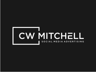 CW Mitchell - Social Media Advertising  logo design by alby