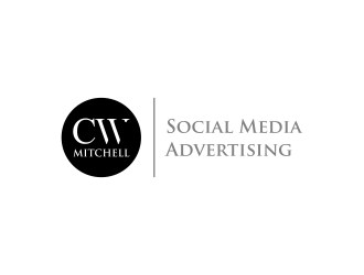 CW Mitchell - Social Media Advertising  logo design by ammad
