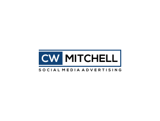 CW Mitchell - Social Media Advertising  logo design by RIANW