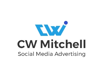 CW Mitchell - Social Media Advertising  logo design by designinspire