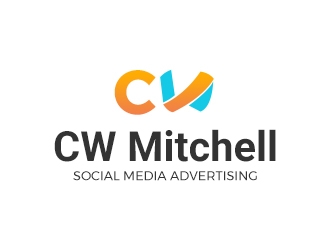 CW Mitchell - Social Media Advertising  logo design by designinspire