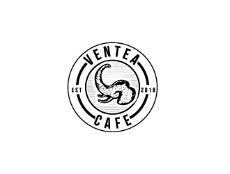 Ventea Cafe logo design by riezra