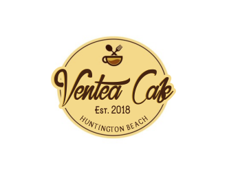 Ventea Cafe logo design by Greenlight