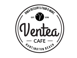 Ventea Cafe logo design by SOLARFLARE