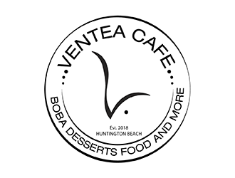 Ventea Cafe logo design by geomateo