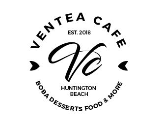 Ventea Cafe logo design by SOLARFLARE
