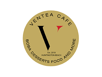 Ventea Cafe logo design by geomateo