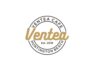 Ventea Cafe logo design by Adundas