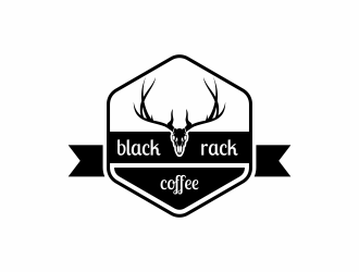 Black Rack Coffee  logo design by hopee