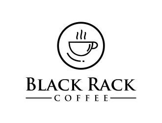 Black Rack Coffee  logo design by RIANW