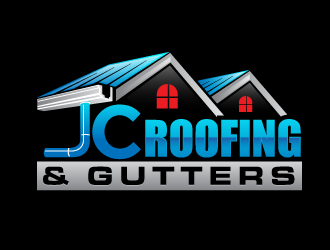 JC Roofing & Gutters logo design by scriotx