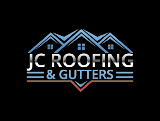 JC Roofing & Gutters logo design by czars