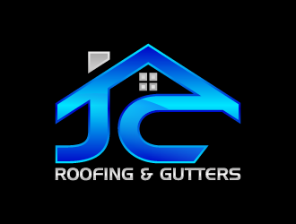 JC Roofing & Gutters logo design by mhala
