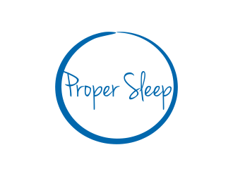 Proper Sleep logo design by Greenlight