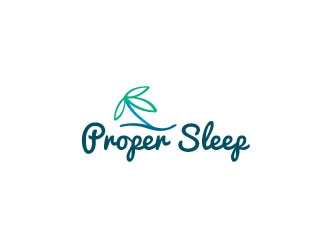 Proper Sleep logo design by N1one