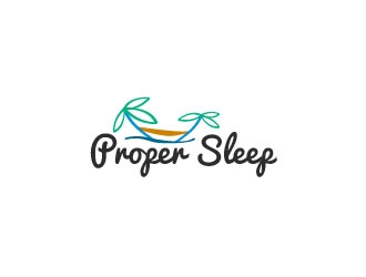 Proper Sleep logo design by N1one