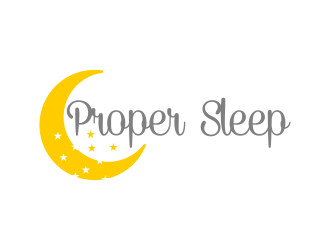 Proper Sleep logo design by salis17