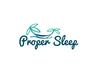 Proper Sleep logo design by N1one