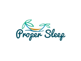 Proper Sleep logo design by N1one