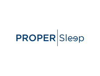 Proper Sleep logo design by ohtani15