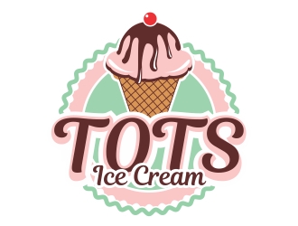 TOTS Ice Cream  logo design by ruki
