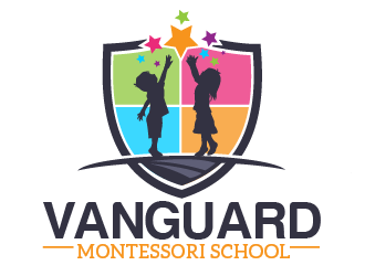Vanguard Montessori School  logo design by THOR_