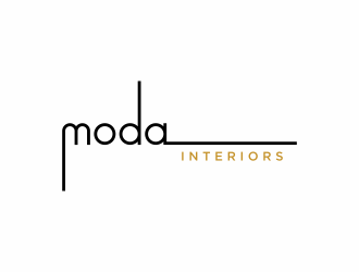 Moda Interiors logo design by ammad