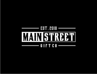 Little Gift Shop on Main  Or Main Street Gift Co logo design by bricton
