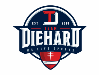 Team Diehard logo design by jm77788