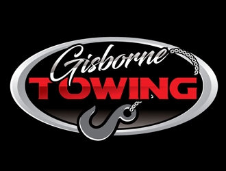 Gisborne Towing logo design by shere