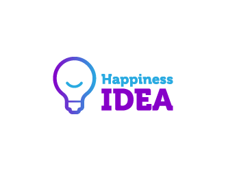 Happiness Idea logo design by pencilhand