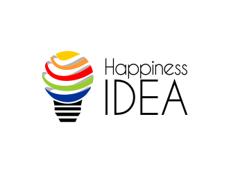 Happiness Idea logo design by done