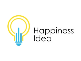 Happiness Idea logo design by jetzu