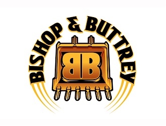 Bishop & Buttrey  logo design by shere