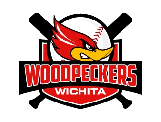 Wichita Woodpeckers logo design by jaize