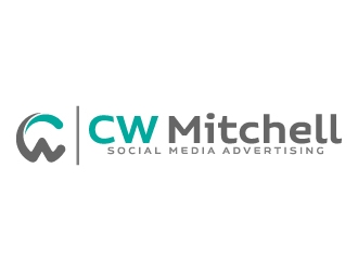 CW Mitchell - Social Media Advertising  logo design by jaize