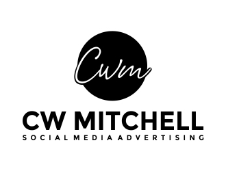 CW Mitchell - Social Media Advertising  logo design by done