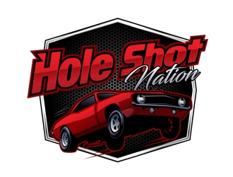 Hole Shot Nation logo design by DreamLogoDesign