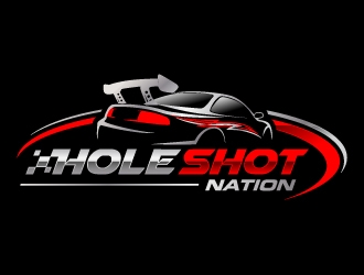 Hole Shot Nation logo design by jaize