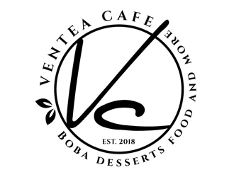 Ventea Cafe logo design by shere