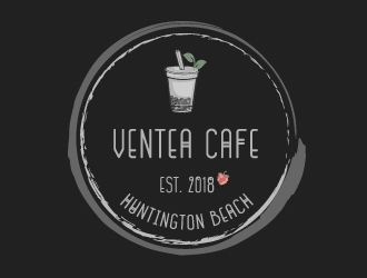 Ventea Cafe logo design by savvyartstudio