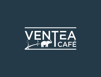 Ventea Cafe logo design by akhi
