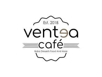 Ventea Cafe logo design by yans