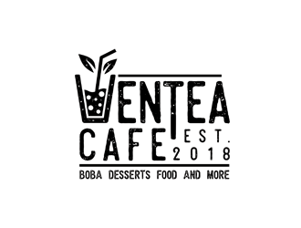 Ventea Cafe logo design by logolady