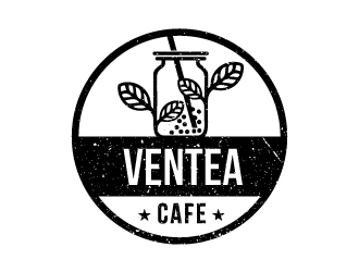 Ventea Cafe logo design by dgenzdesigns