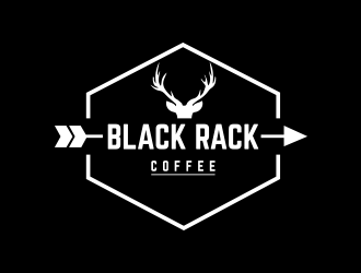 Black Rack Coffee  logo design by Inlogoz