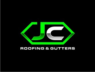JC Roofing & Gutters logo design by bricton