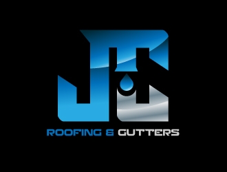 JC Roofing & Gutters logo design by Suvendu