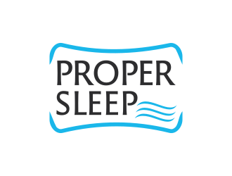 Proper Sleep logo design by thegoldensmaug